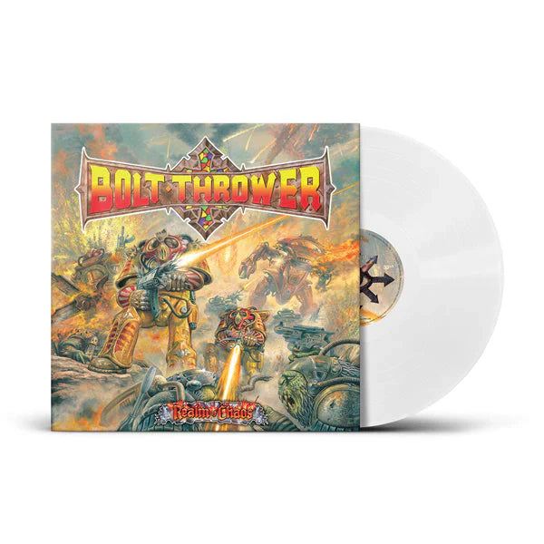 BOLT THROWER 'REALM OF CHAOS' LP - IMPORT - WHITE