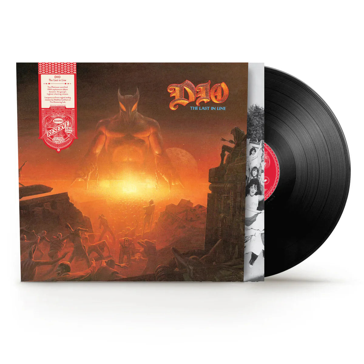 DIO 'THE LAST IN LINE' LP - RHINO RESERVE
