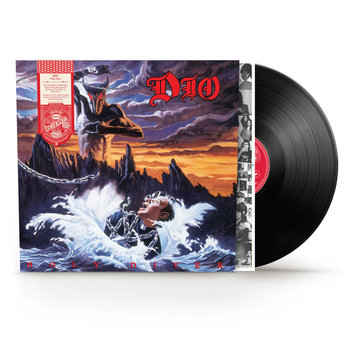 DIO 'HOLY DIVER' LP - RHINO RESERVE