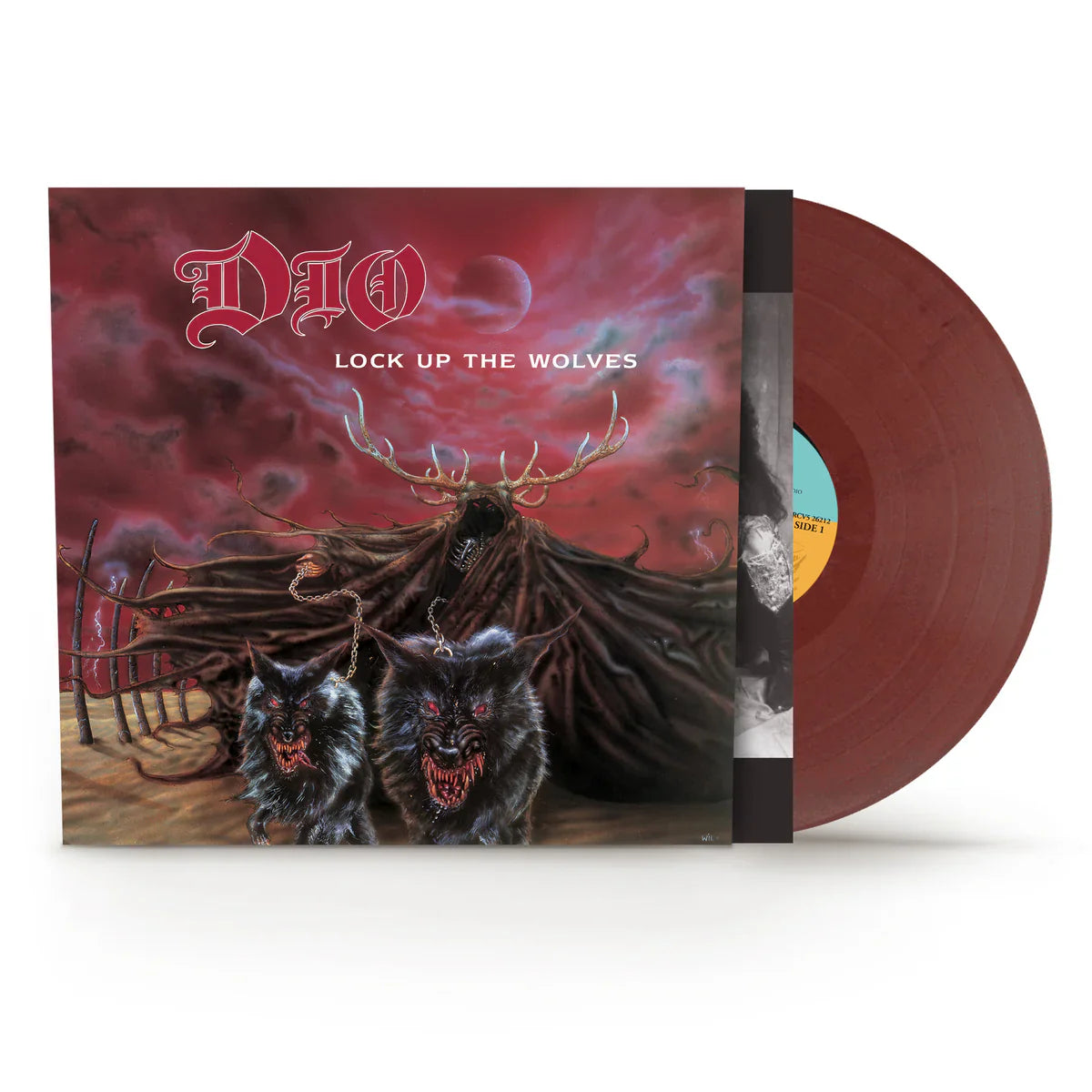 DIO 'LOCK UP THE WOLVES' LP - LTD. - RED