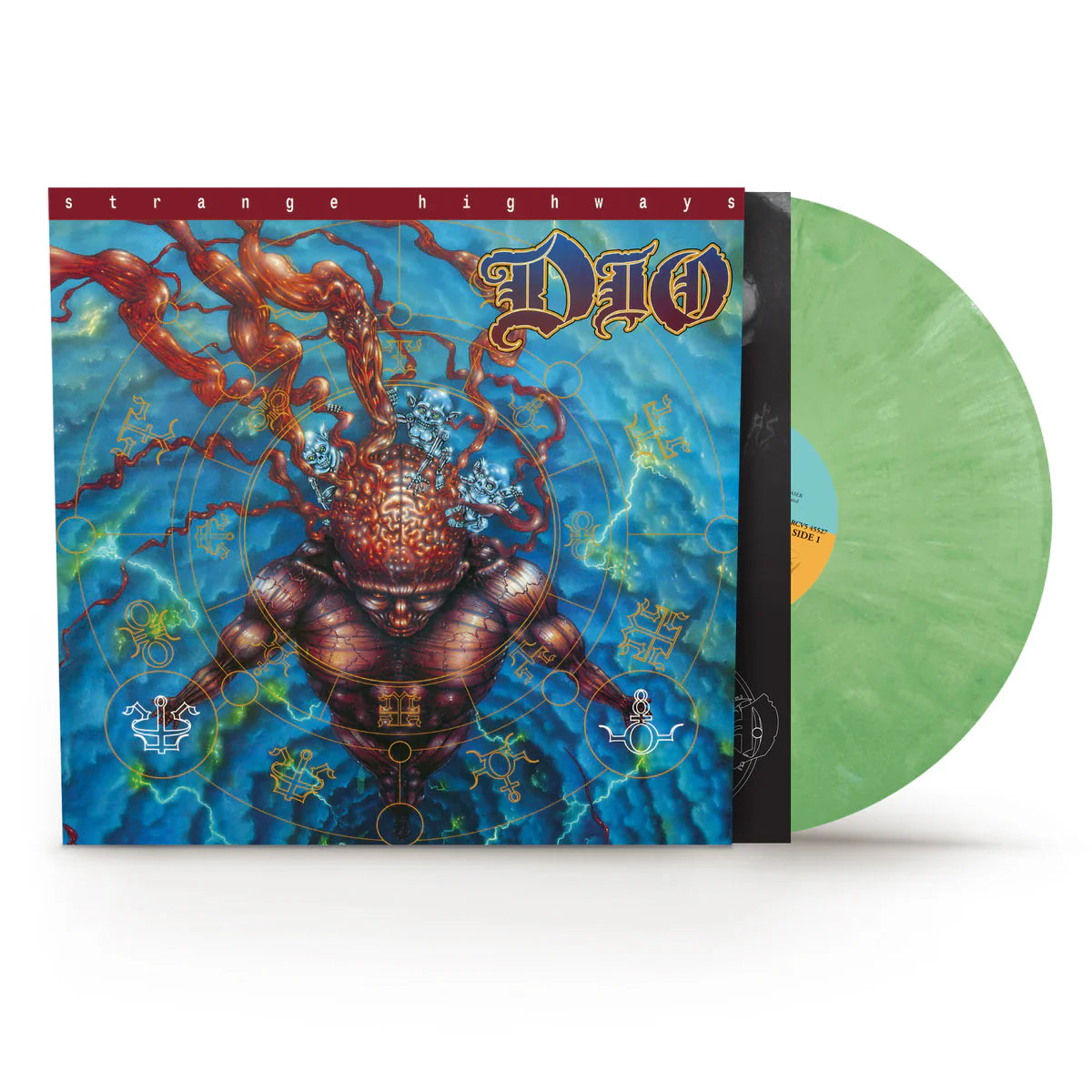 DIO 'STRANGE HIGHWAYS' LP - LTD. - GREEN