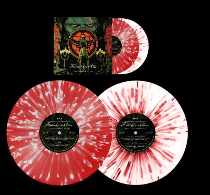 FRANKENSTEIN SOUNDTRACK 2LP - LTD. - WHITE/RED/SPLATTER – Veeps Inc