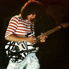 EDDIE VAN HALEN EVH'SHAPES' MINI GUITAR REPLICA COLLECTIBLE - OFFICIALLY LICENSED