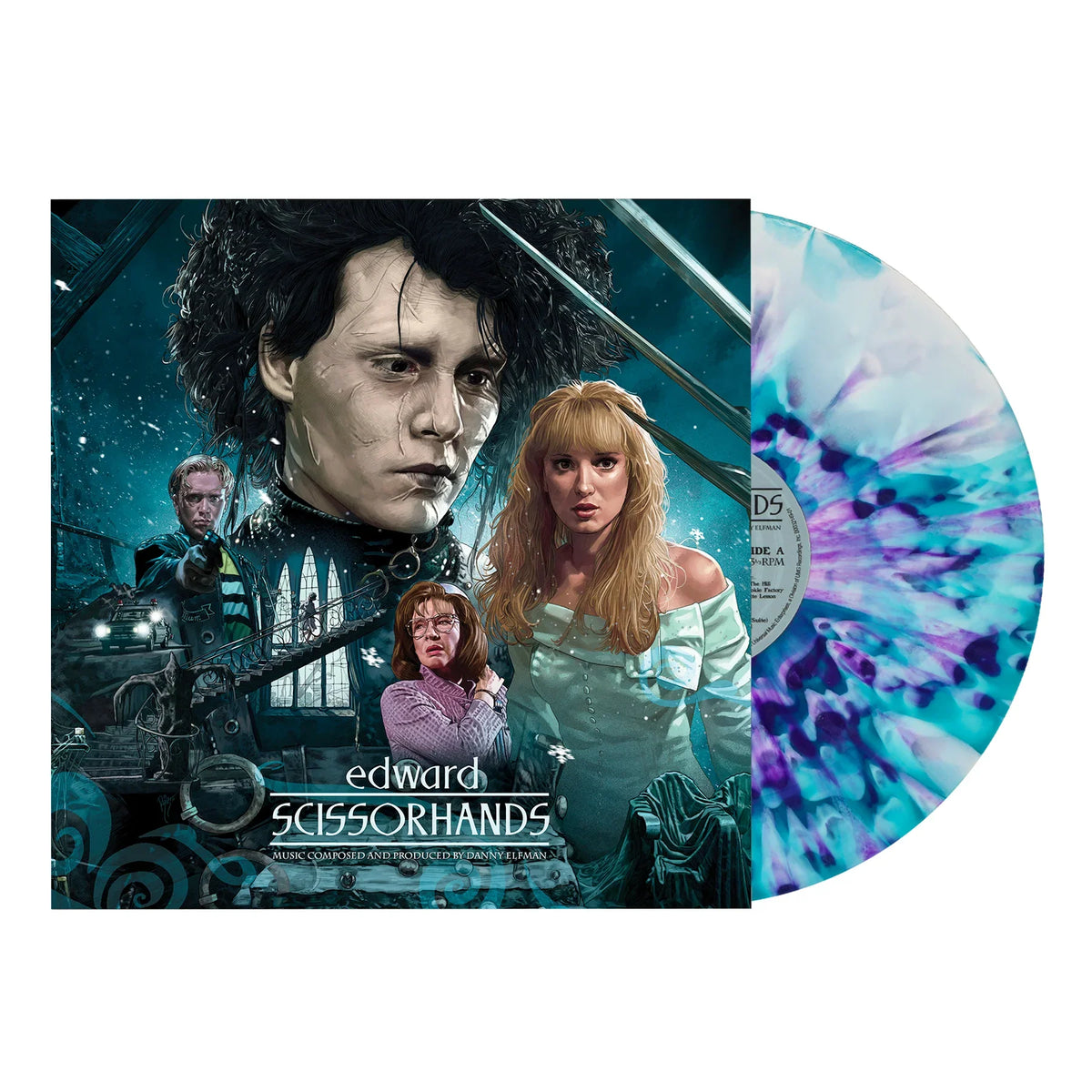 EDWARD SCISSORHANDS SOUNDTRACK LP - DELUXE EDITION