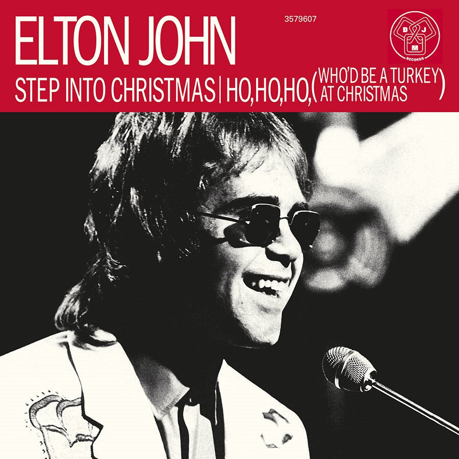 ELTON JOHN 'STEP INTO CHRISTMAS' 10" EP - RED