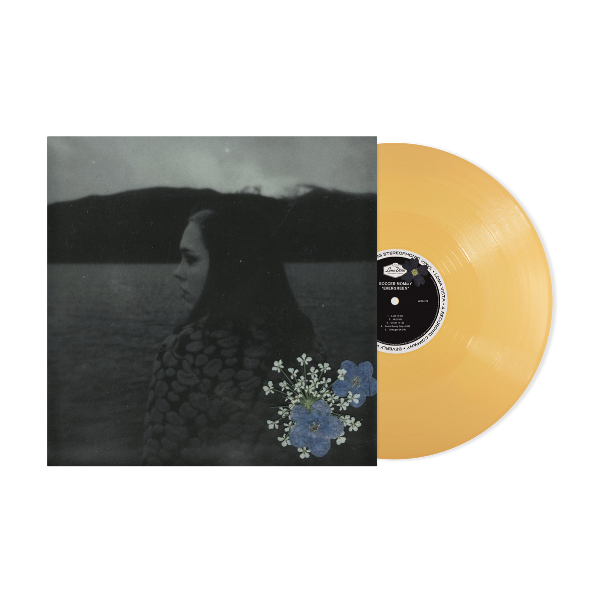 SOCCER MOMMY 'EVERGREEN' LP - EXCLUSIVE - LTD. 300 - OPAQUE CUSTARD