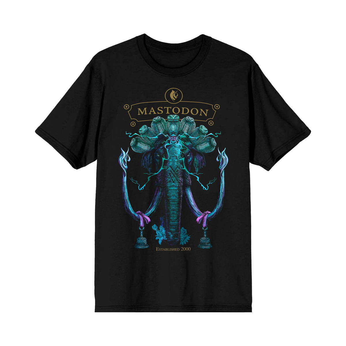 MASTODON'PAUL ROMANO ELEPHANT' EXCLUSIVE LIMITED EDITION 25TH ANNIVERSARY T-SHIRT