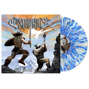 EXMORTUS 'THE SOUND OF STEEL' LP - CLEAR BLUE/ORANGE SPLATTER