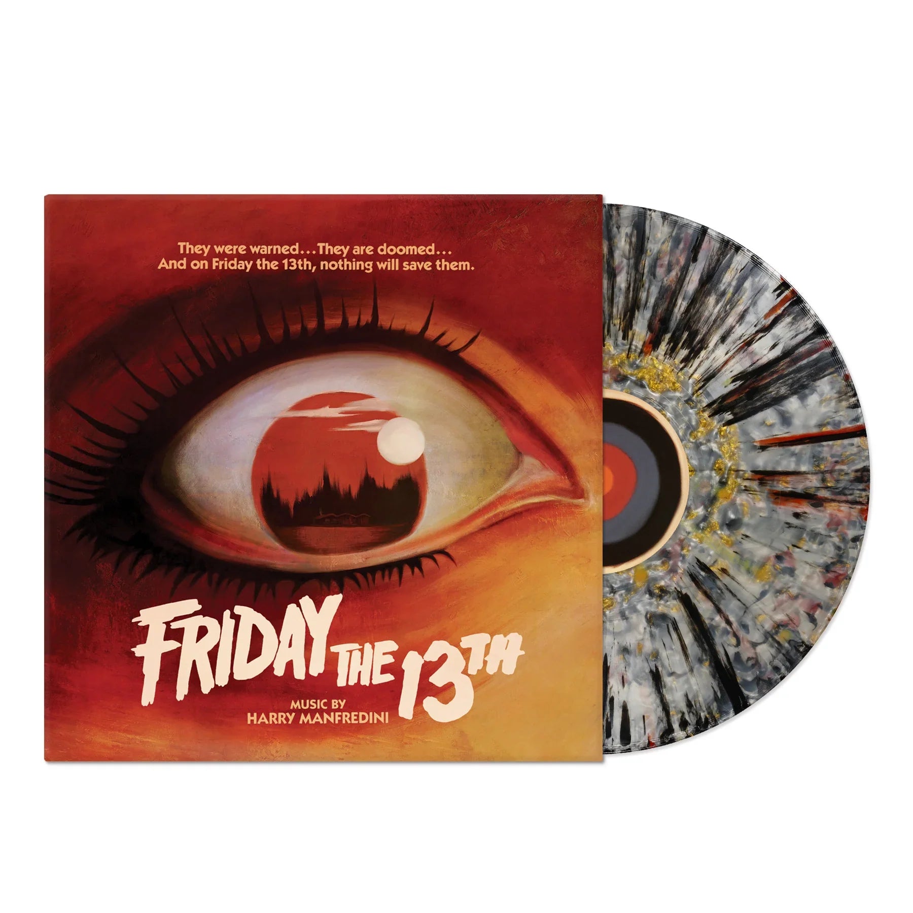 'FRIDAY THE 13TH' MUSIC FROM THE MOTION PICTURE LP - COLOR