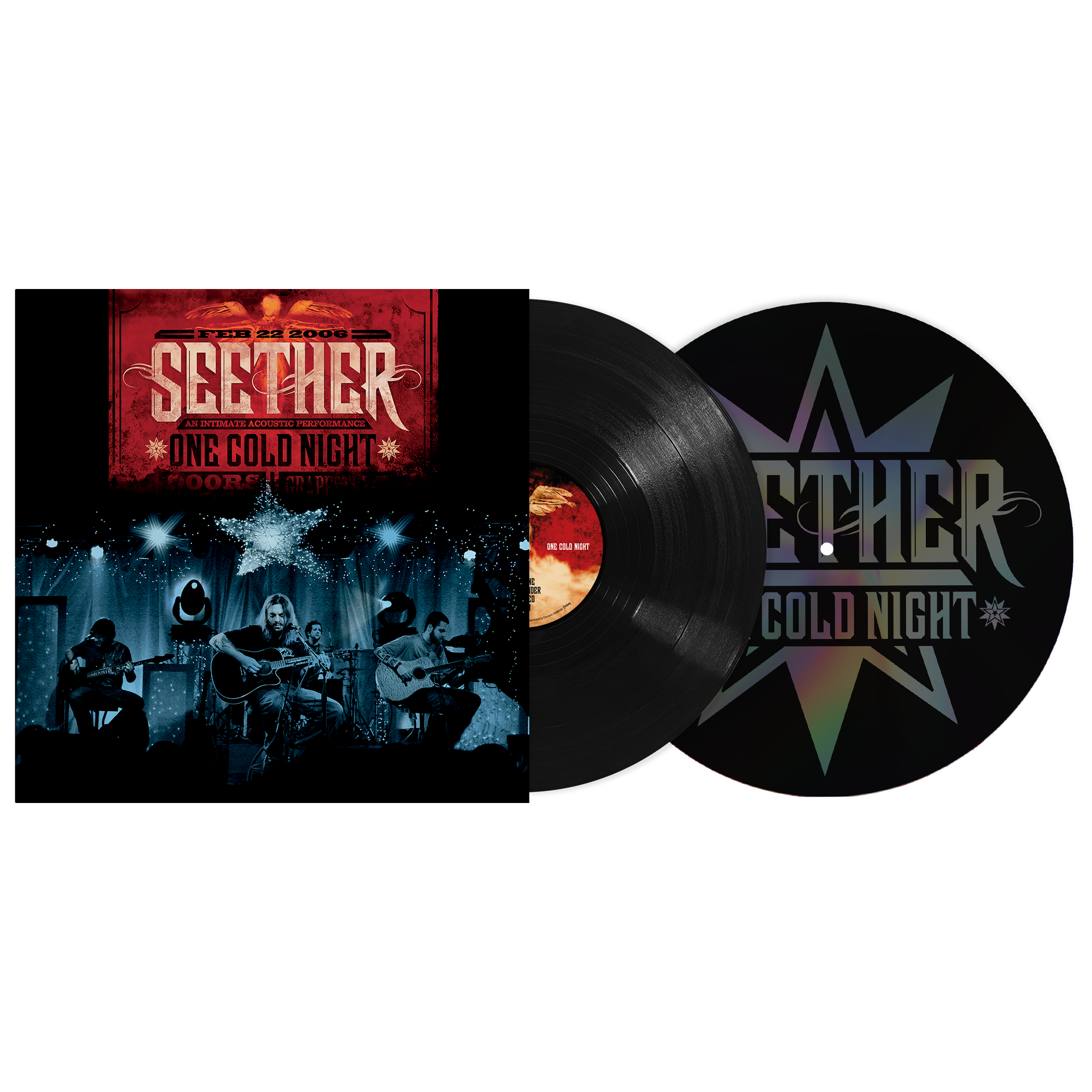SEETHER 'ONE COLD NIGHT' 2LP