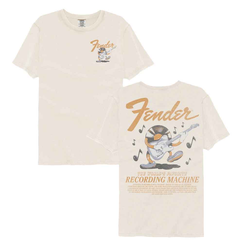FENDER - RECORDING MACHINE F B SHIRT
