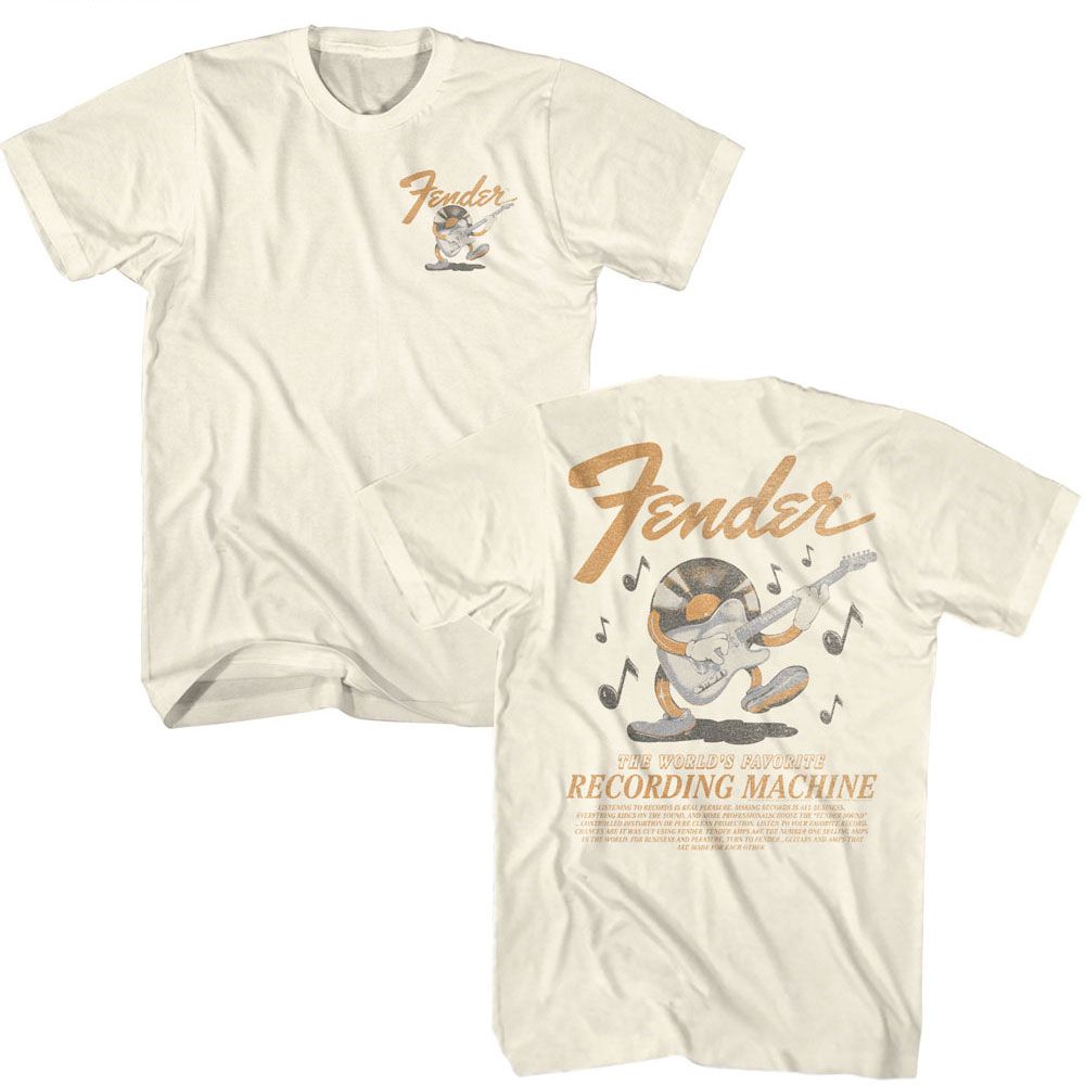FENDER - RECORDING MACHINE F B SHIRT