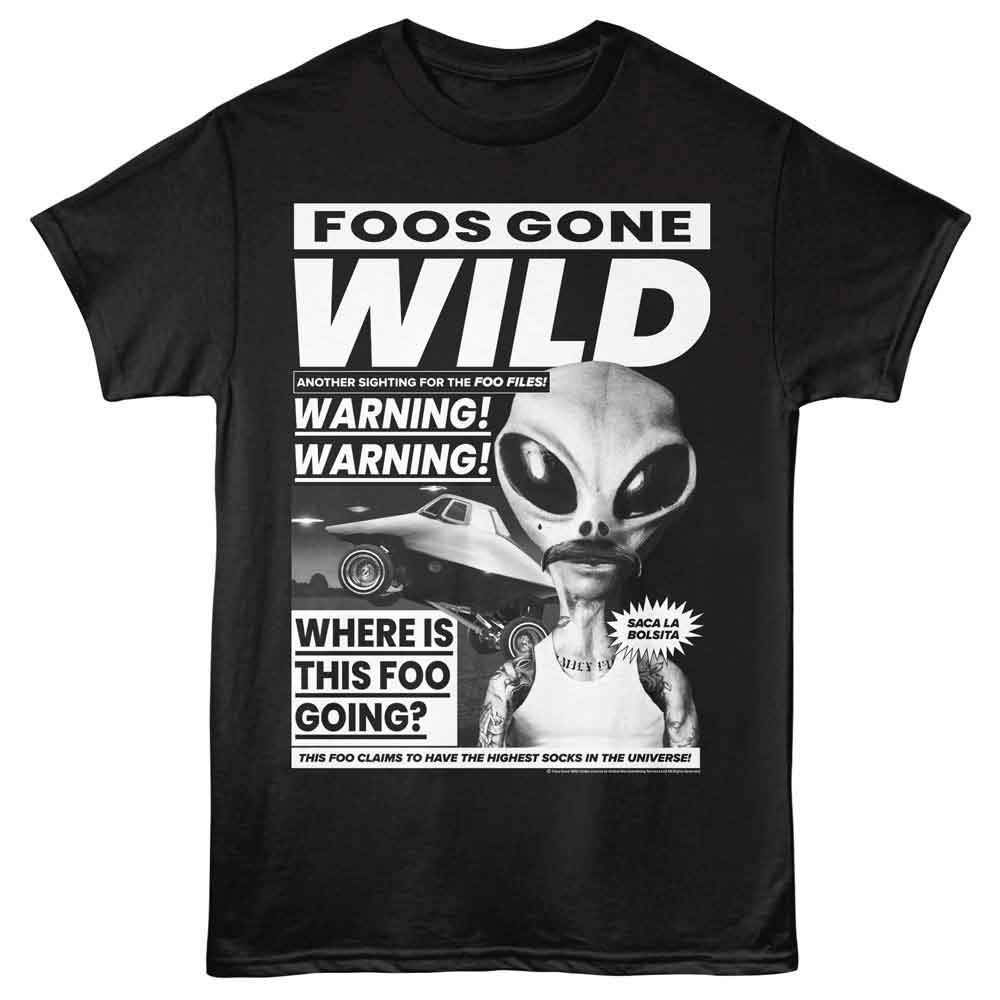 FOOS GONE WILD - FGW NEWSPAPER SHIRT