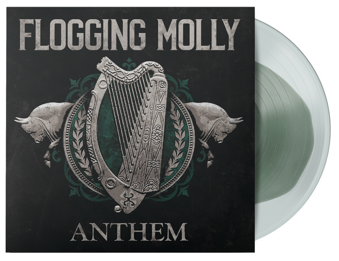 FLOGGING MOLLY ‘ANTHEM’ LP - LTD. 300 - OLIVE/CLEAR
