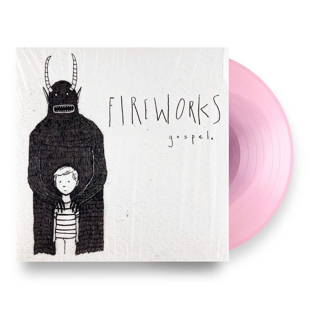 FIREWORKS'GOSPEL' LP - LTD. 300 - PINK/RED BLOB