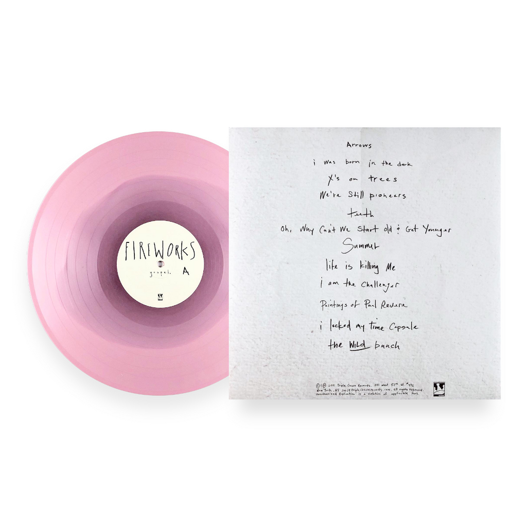 FIREWORKS'GOSPEL' LP - LTD. 300 - PINK/RED BLOB