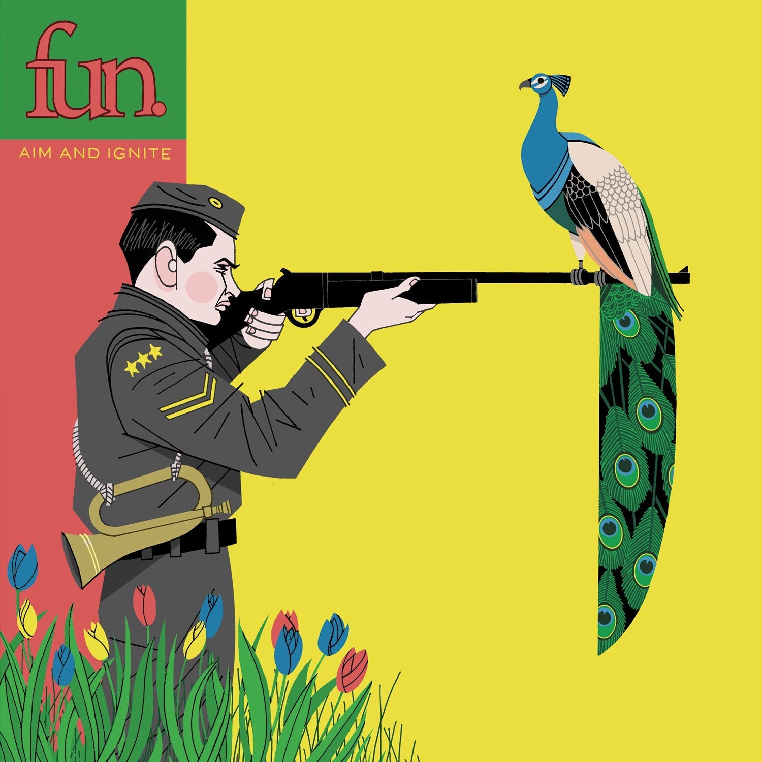 FUN. 'AIM AND IGNITE' 2LP - BLUE JAY