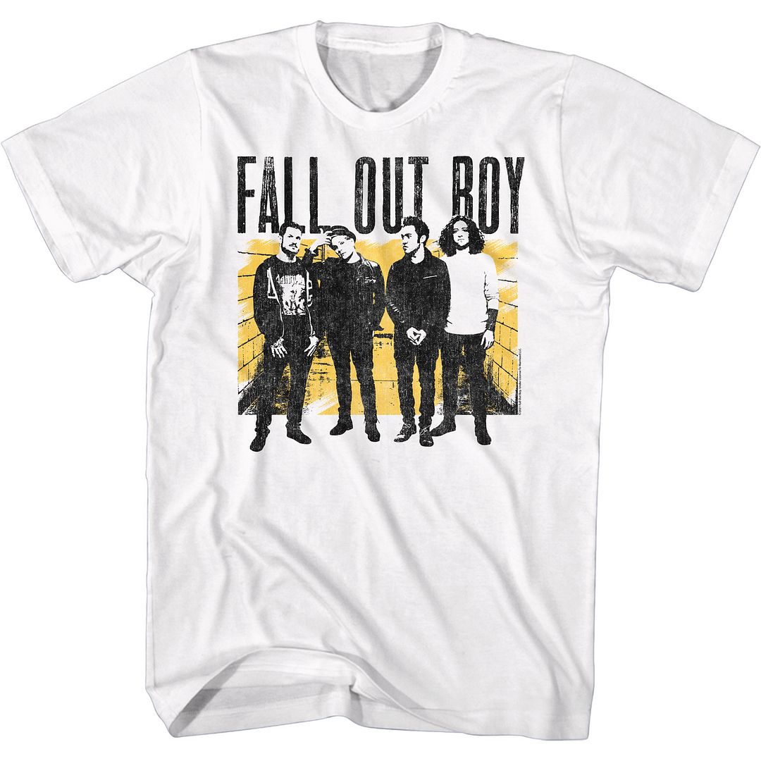 FALL OUT BOY - FOB BLOCK SHIRT