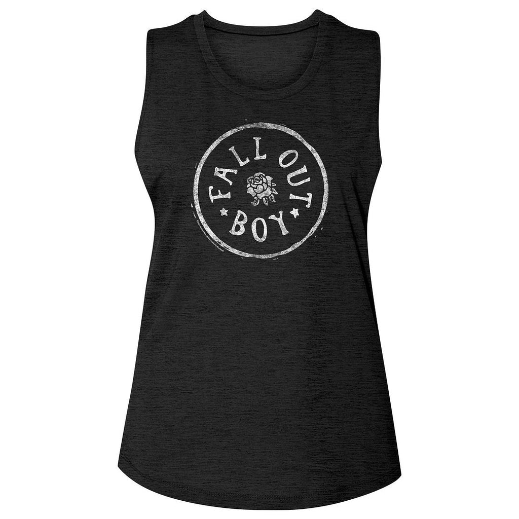 FALL OUT BOY - CIRCLE ROSE LADIES SHIRT