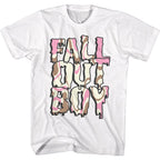 FALL OUT BOY - NEAPOLITAN LOGO SHIRT