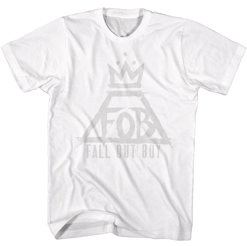 FALL OUT BOY - TRIANGLE CROWN LOGO SHIRT