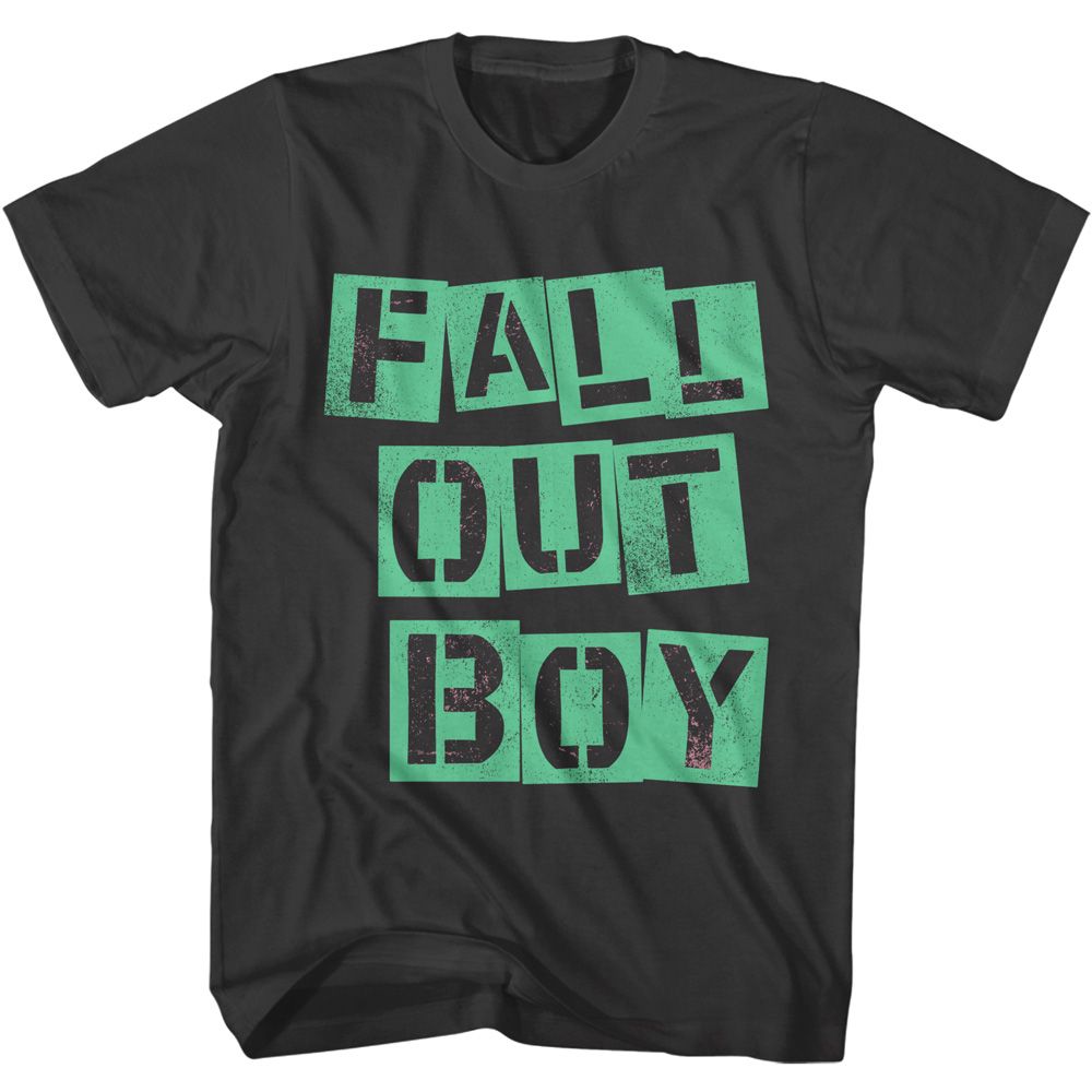 FALL OUT BOY - FOB CUTOUT LOGO SHIRT