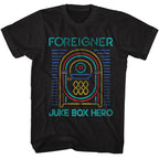 FOREIGNER - JUKE BOX HERO SHIRT