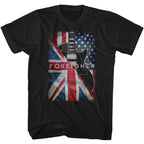FOREIGNER - FLAGS AND GUITAR SHIRT