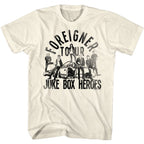 FOREIGNER - JUKE BOX HEROES SHIRT