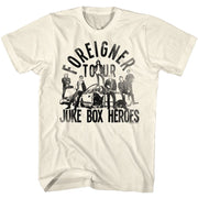 FOREIGNER - JUKE BOX HEROES SHIRT