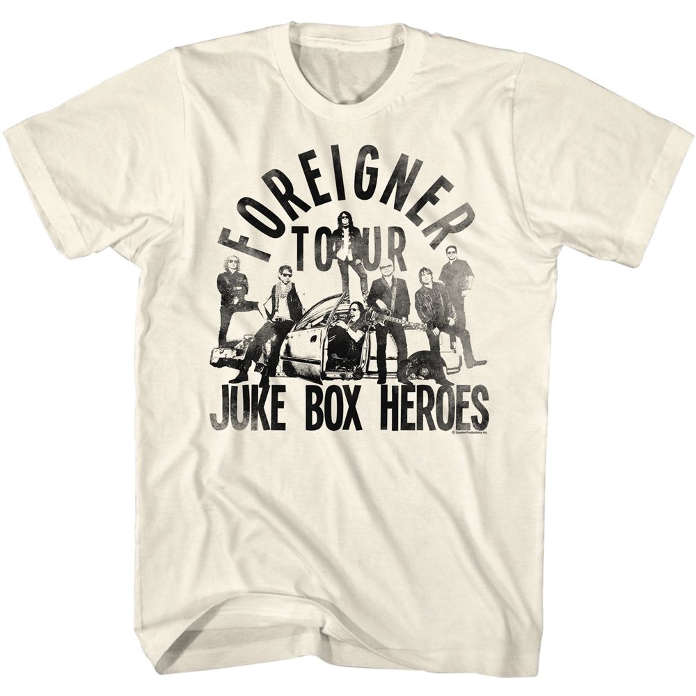 FOREIGNER - JUKE BOX HEROES SHIRT