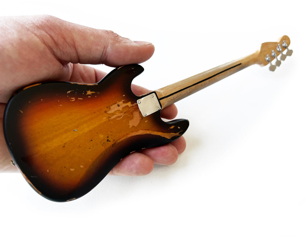 DUCK DUNN ORIGINAL '59 FENDER' PRECISION BASS' DUCK BASS MINIATURE MODEL