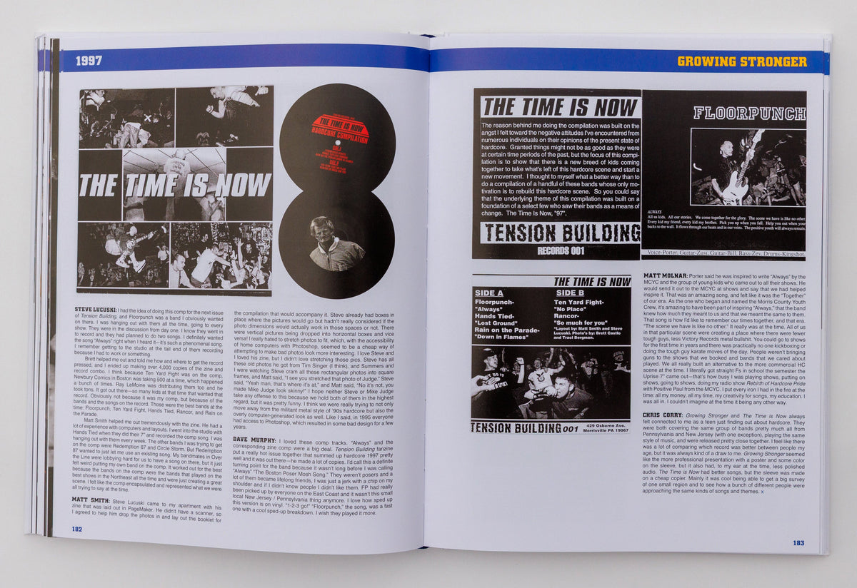 FLOORPUNCH: NO EXCEPTIONS 1995-2000 BOOK