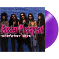 FASTER PUSSYCAT 'GREATEST HITS' ANNIVERSARY EDITION LP - PURPLE