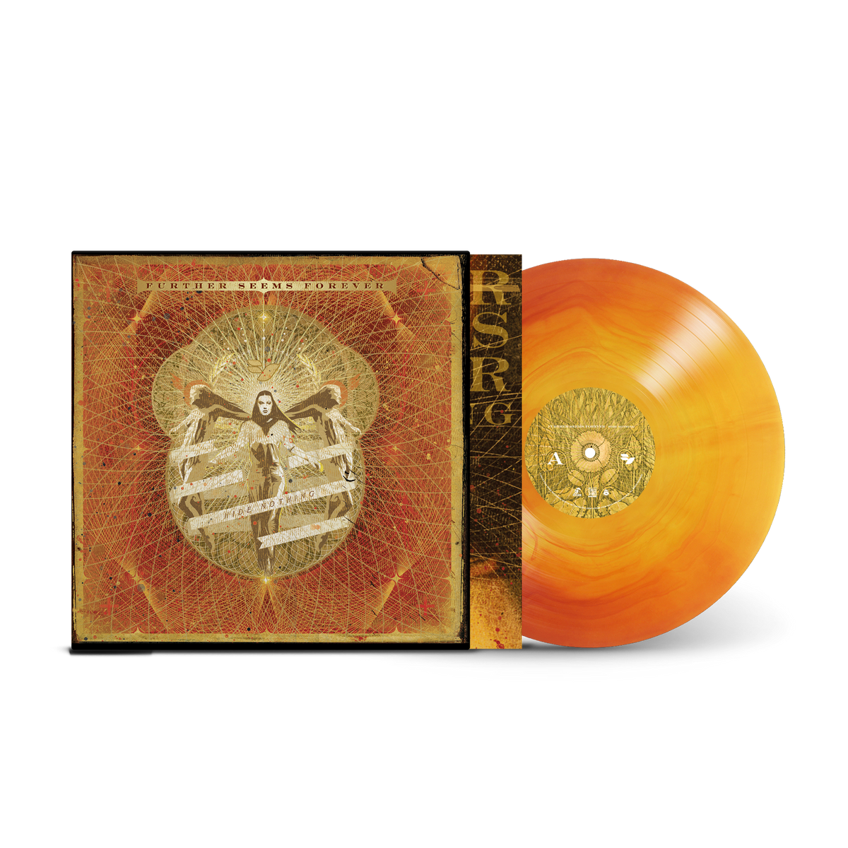 FURTHER SEEMS FOREVER'HIDE NOTHING' LP - GOLD/CRIMSON