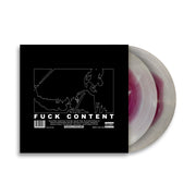 GREG PUCIATO 'FUCK CONTENT' 2LP – EXCLUSIVE -  LTD. 500 - CLEAR/RED BLOB