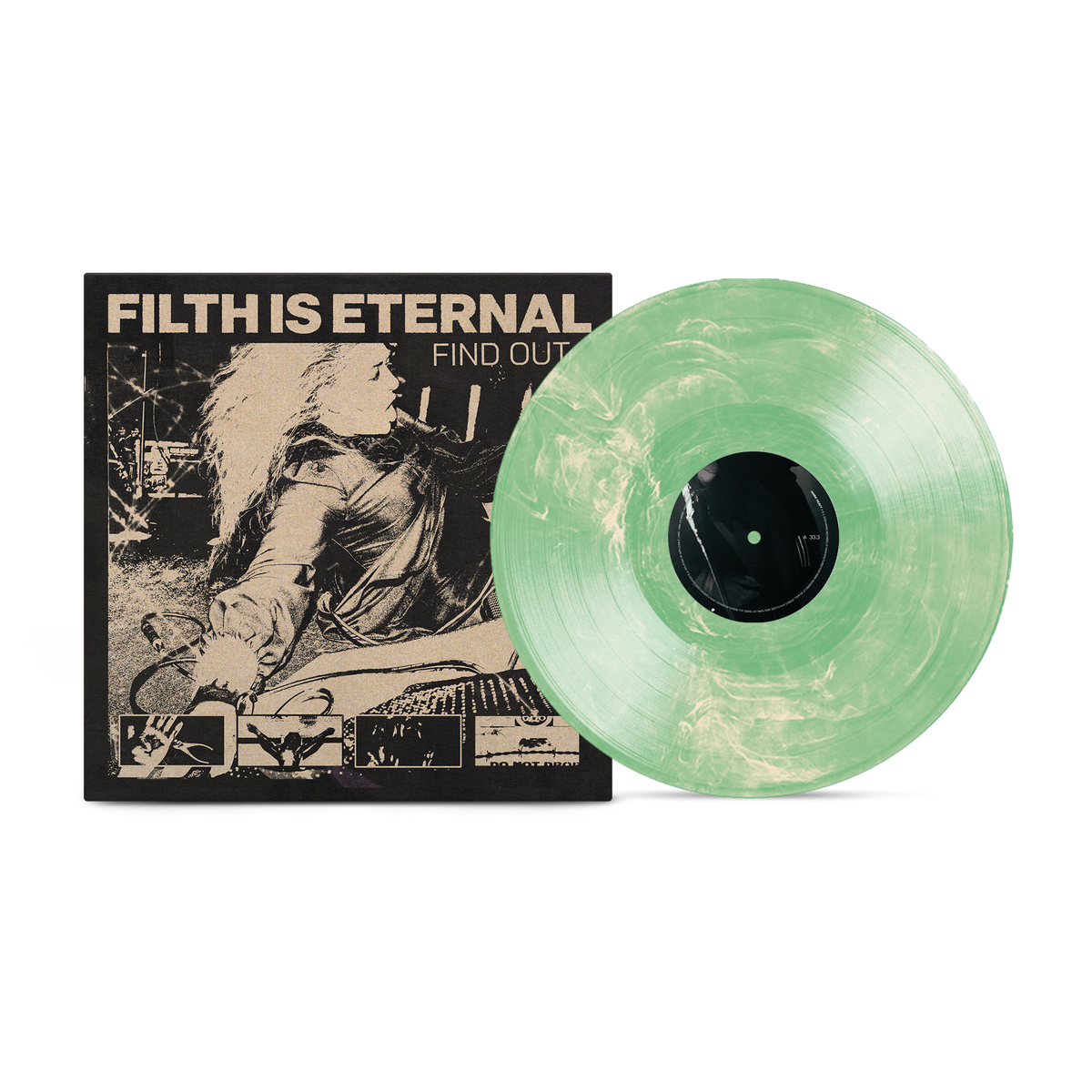 FILTH IS ETERNAL 'FIND OUT' LP (Marble Vinyl)