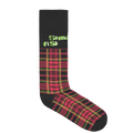 SAMANTHA FISH PLAID HOLIDAY - SOCKS