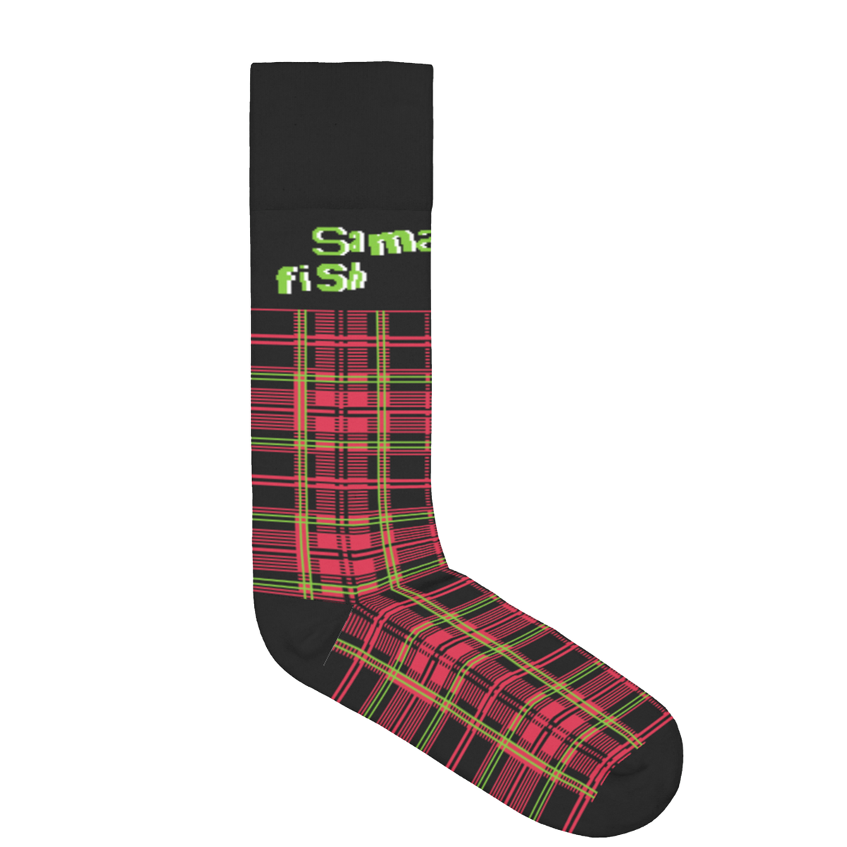 SAMANTHA FISH PLAID HOLIDAY - SOCKS