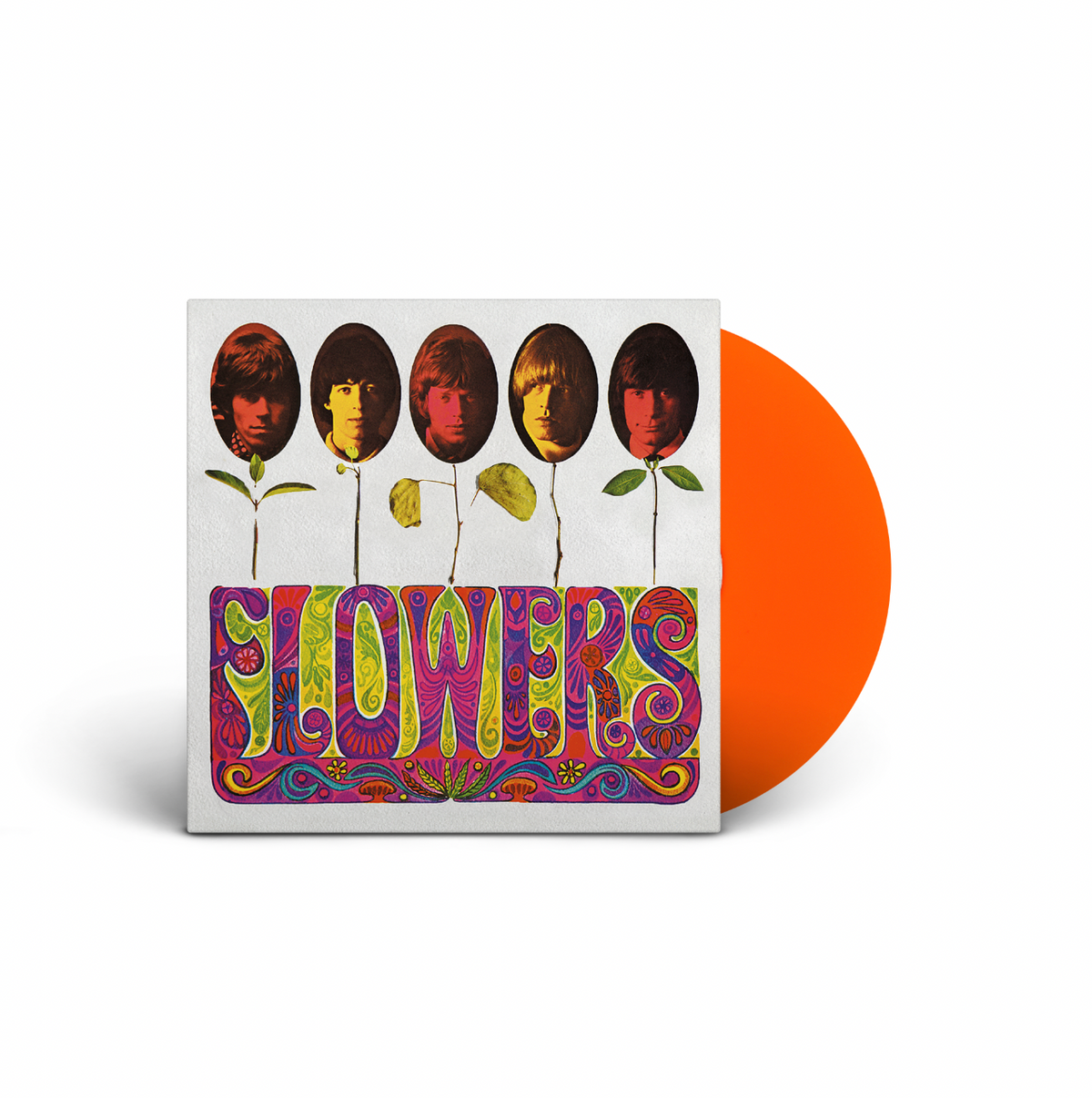 THE ROLLING STONES ‘FLOWERS’ LP - EXCLUSIVE - LTD. 500 - TRANSLUCENT ORANGE