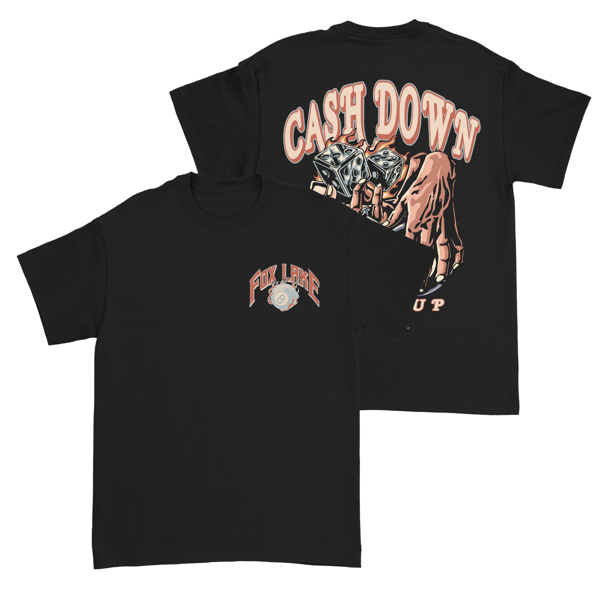FOX LAKE 8 BALL T-SHIRT