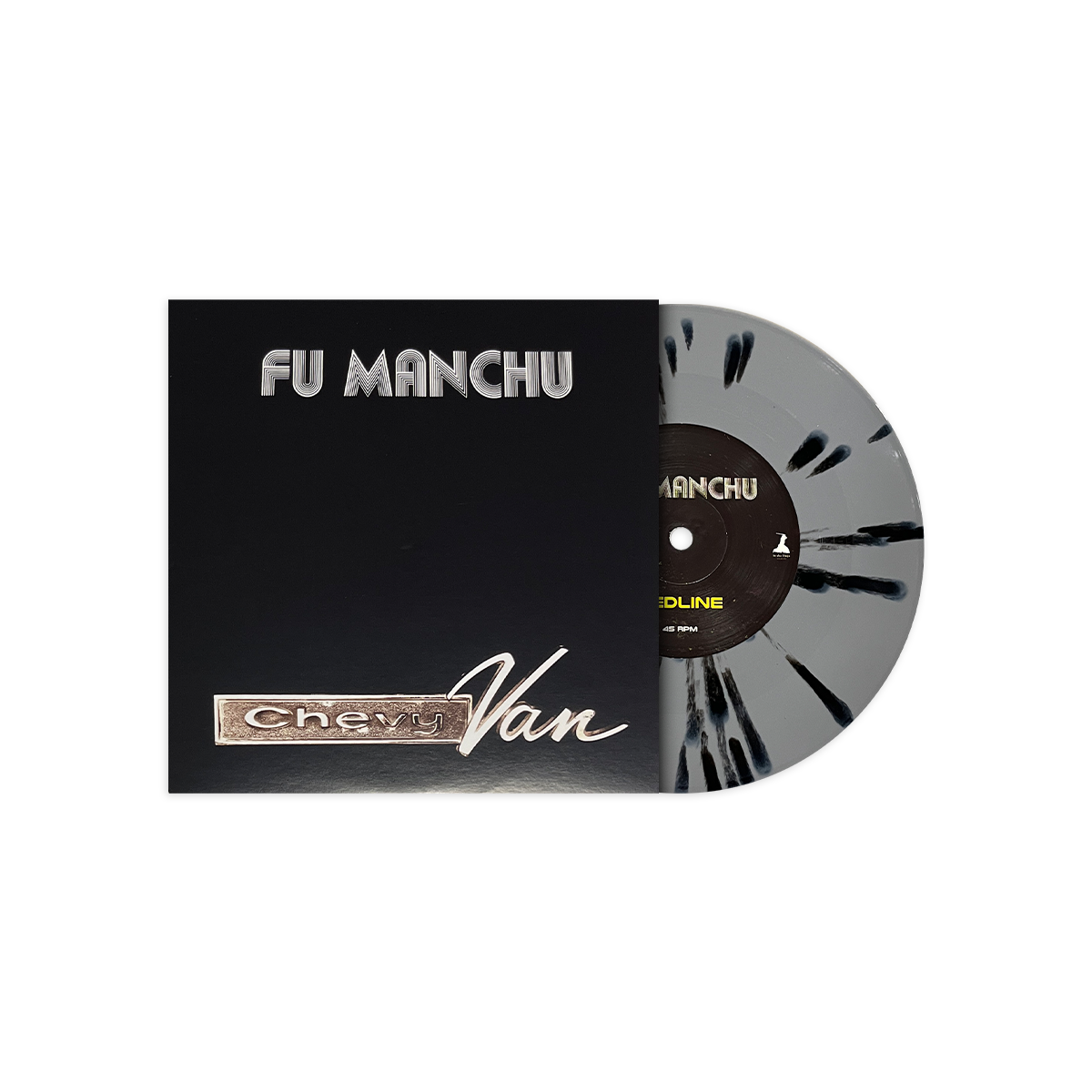 FU MANCHU ‘IN SEARCH OF...’ DELUXE LP W/ 7" SINGLE - LTD. 200 - TRANSPARENT RED/BLUE/CLEAR/BLACK SPLATTER