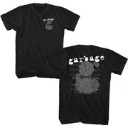 GARBAGE - 1 CRUSH LYRICS SHIRT