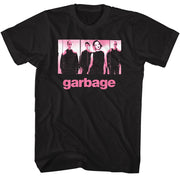 GARBAGE - PINK OFFSET SHIRT