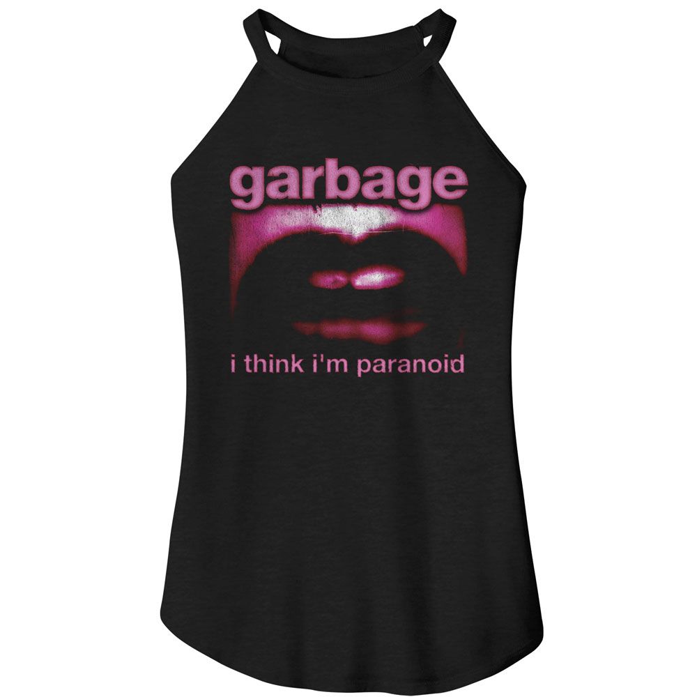 GARBAGE - PARANOID MOUTH LADIES SHIRT