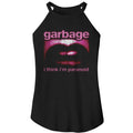 GARBAGE - PARANOID MOUTH LADIES SHIRT