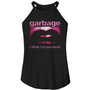 GARBAGE - PARANOID MOUTH LADIES SHIRT