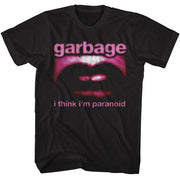 GARBAGE - PARANOID MOUTH SHIRT