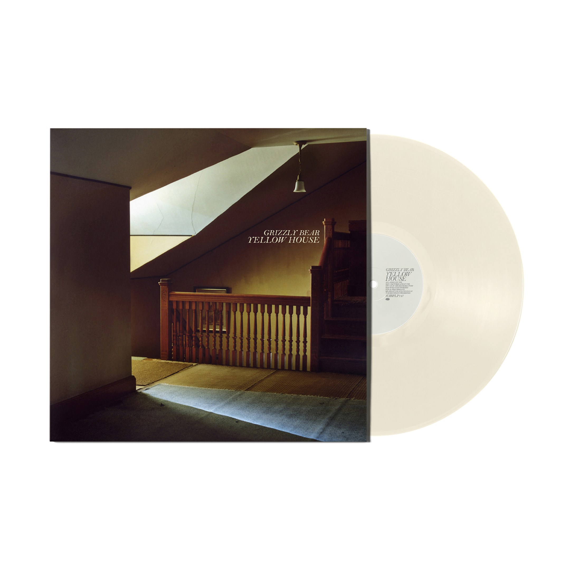GRIZZLY BEAR 'YELLOW HOUSE' 2LP CREAM/WHITE