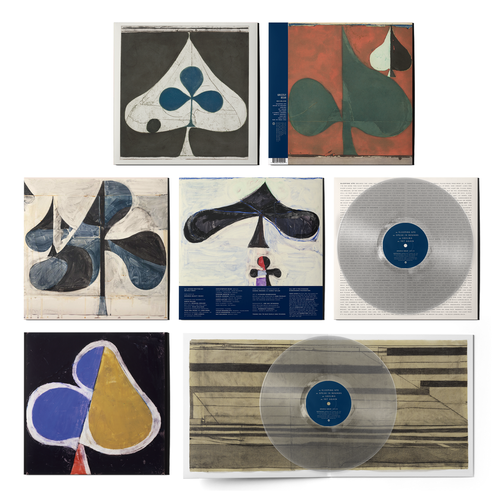 GRIZZLY BEAR 'SHIELDS' 2LP - TRANSPARENT